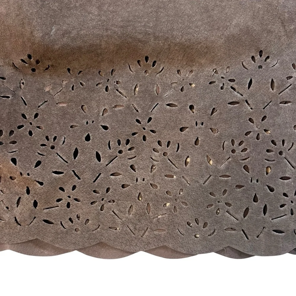 ISAAC MIZRAHI for Target | Suede Leather Skirt Size 6 - Picture 2 of 10